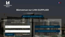 What Lhm-supplier.ma website looked like in 2019 (4 years ago)