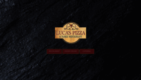 What Lucaspizzaoftelford.com website looked like in 2019 (4 years ago)