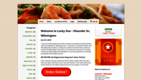 What Luckystar-nc.com website looked like in 2019 (4 years ago)
