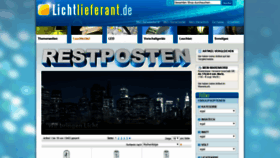 What Lichtlieferant.de website looked like in 2019 (4 years ago)