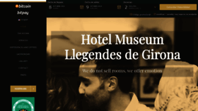 What Llegendeshotel.com website looked like in 2019 (4 years ago)