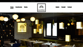 What Lacena.ro website looked like in 2019 (4 years ago)