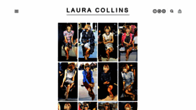 What Lauracollins.com website looked like in 2019 (4 years ago)