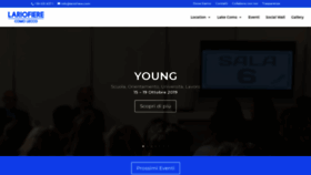 What Lariofiere.it website looked like in 2019 (4 years ago)