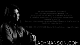 What Ladymanson.com website looked like in 2019 (4 years ago)