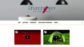 What Leszczynscy.pl website looked like in 2019 (4 years ago)