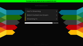 What Livetuneplus.com website looked like in 2019 (4 years ago)