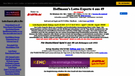 What Lotto-experte.de website looked like in 2019 (4 years ago)