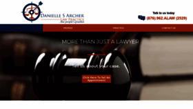 What Legalarcher.com website looked like in 2019 (4 years ago)