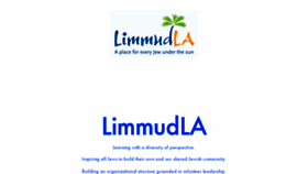 What Limmudla.org website looked like in 2019 (4 years ago)