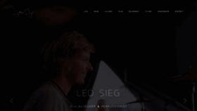 What Leosieg.de website looked like in 2019 (4 years ago)