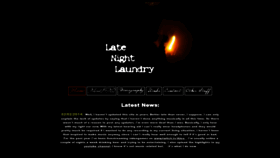 What Latenightlaundry.com website looked like in 2019 (4 years ago)