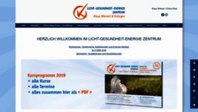 What Licht-gesundheit-energie.de website looked like in 2019 (4 years ago)