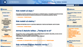 What Lrprezidentas.lt website looked like in 2019 (4 years ago)