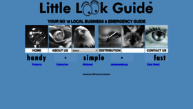 What Littlelook.co.za website looked like in 2019 (4 years ago)