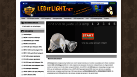 What Leditlight.net website looked like in 2019 (4 years ago)