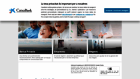 What Lacaixa.cat website looked like in 2019 (4 years ago)
