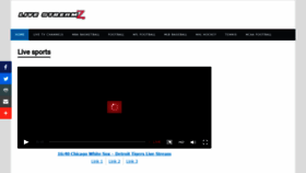 What Livestreamz.net website looked like in 2019 (4 years ago)