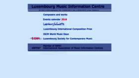 What Lgnm.lu website looked like in 2019 (4 years ago)