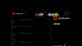 What Livescore.biz website looked like in 2019 (4 years ago)