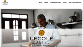 What Lecolebrasil.com.br website looked like in 2019 (4 years ago)