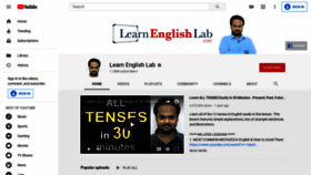 What Learnenglishlab.com website looked like in 2019 (4 years ago)