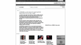 What Luxonline.org.uk website looked like in 2019 (4 years ago)
