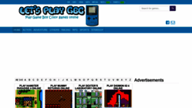What Letsplaygbc.com website looked like in 2019 (4 years ago)