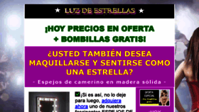 What Luzdeestrellas.com website looked like in 2019 (4 years ago)
