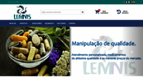 What Lemnisfarmacia.com.br website looked like in 2019 (4 years ago)