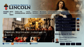 What Lincolndiocese.org website looked like in 2019 (5 years ago)