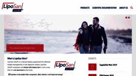 What Liposan.com website looked like in 2019 (4 years ago)