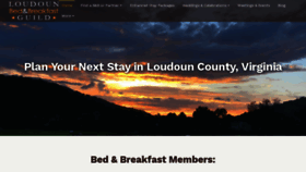 What Loudounbandb.com website looked like in 2019 (5 years ago)