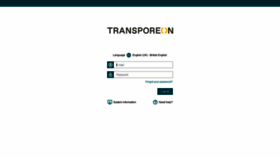What Login.transporeon.com website looked like in 2019 (4 years ago)