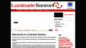 What Luminariesantoro.com website looked like in 2019 (4 years ago)