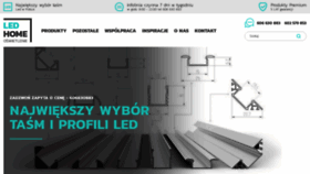 What Led-home.pl website looked like in 2019 (4 years ago)
