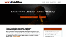 What Lawyer4criminaldefense.com website looked like in 2019 (4 years ago)
