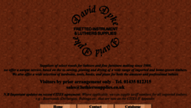 What Luthierssupplies.co.uk website looked like in 2019 (6 years ago)