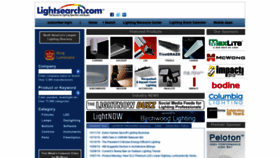 What Lightsearch.com website looked like in 2019 (5 years ago)