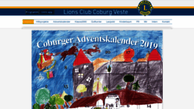 What Lions-club-coburgveste.de website looked like in 2019 (4 years ago)