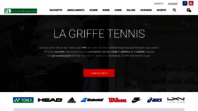 What Lagriffetennis.com website looked like in 2019 (4 years ago)