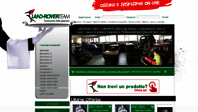 What Landroverteam.it website looked like in 2019 (4 years ago)