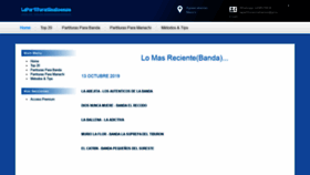 What Lapartiturasinaloense.mx website looked like in 2019 (4 years ago)