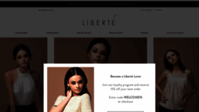What Liberte.com.au website looked like in 2019 (4 years ago)