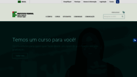 What Lages.ifsc.edu.br website looked like in 2019 (4 years ago)