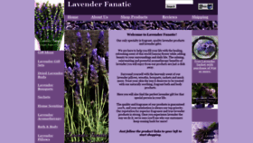 What Lavenderfanatic.com website looked like in 2019 (4 years ago)