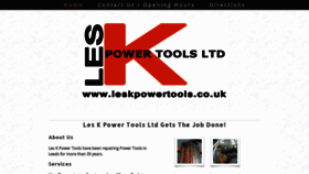 What Leskpowertools.co.uk website looked like in 2019 (4 years ago)