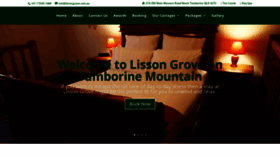 What Lissongrove.com.au website looked like in 2019 (4 years ago)