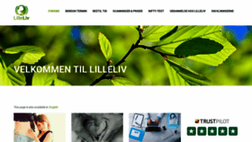 What Lilleliv.dk website looked like in 2019 (4 years ago)