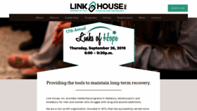 What Linkhouseinc.org website looked like in 2019 (4 years ago)